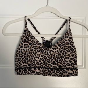 Zyia leopard bra size small